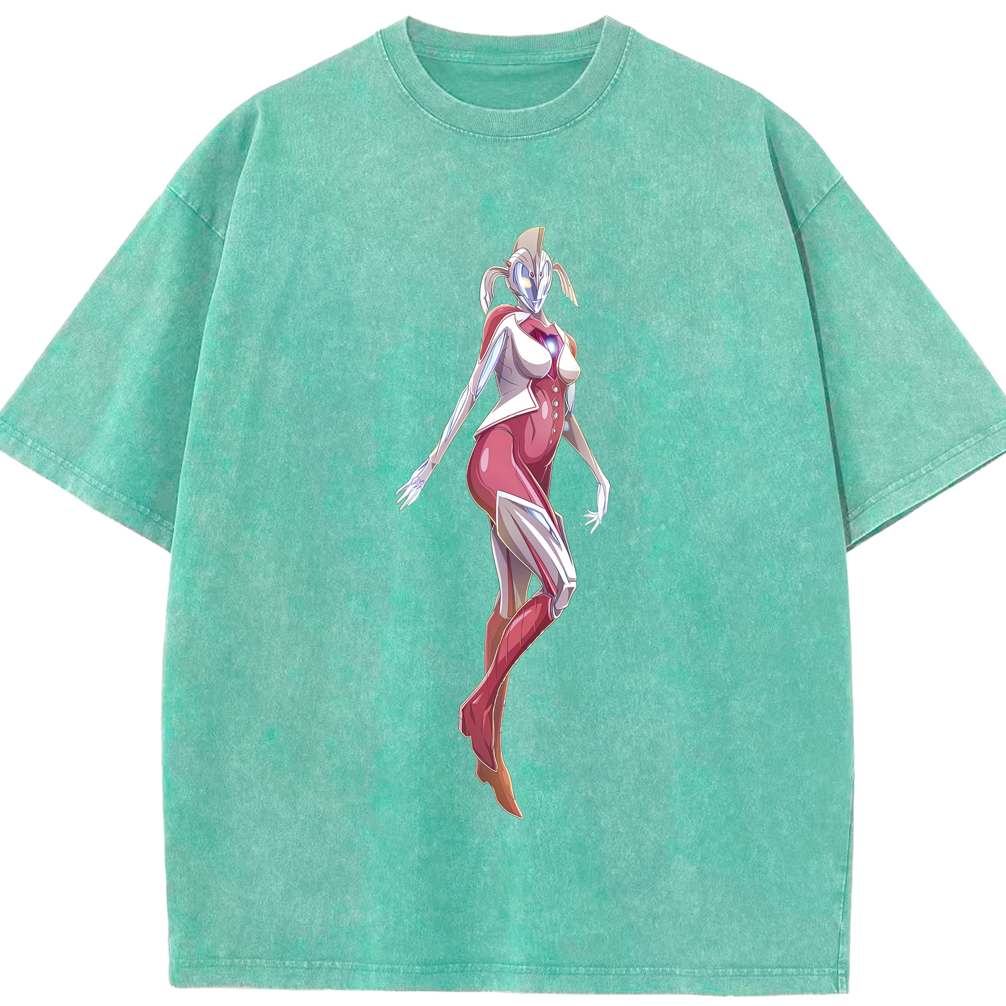 （画像用） ウルトラマン Ultraman 綿100% ヴィンテージ風 半袖Tシャツ（フロントプリント）